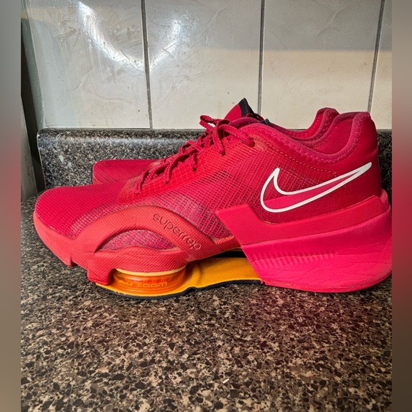 Nike Air Zoom SuperRep 3 Rush Pink / Mystic Hibiscus Shoes Women Size 8 - Picture 6 of 13